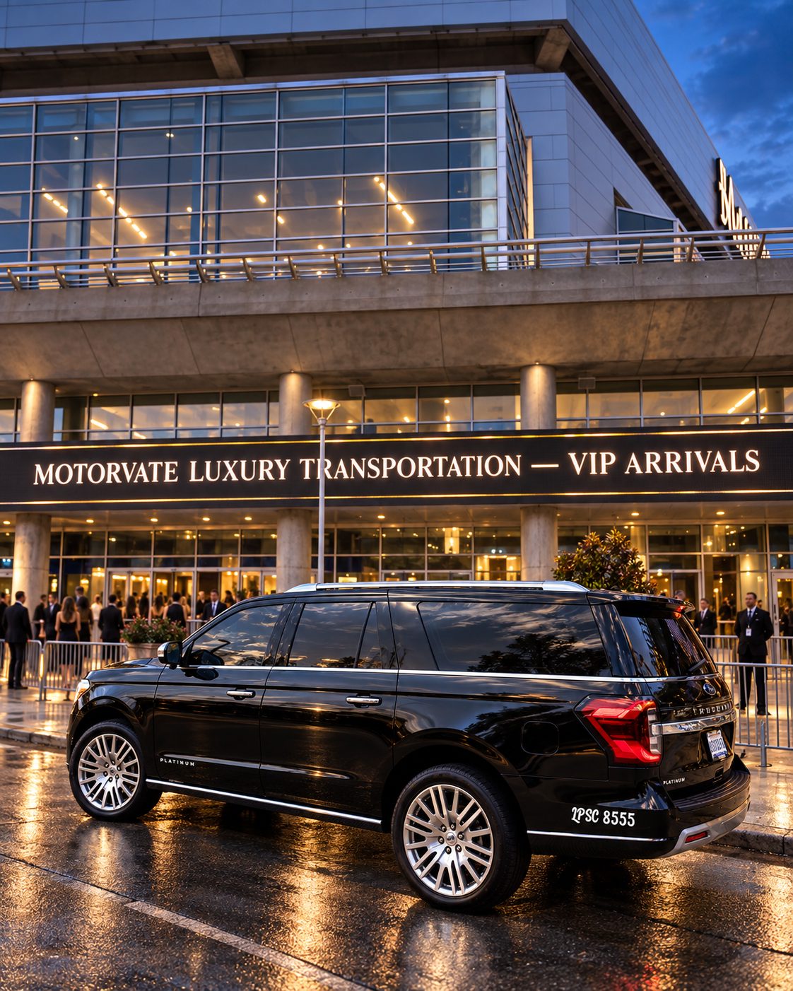 Motorvate Expedition arriving at the Superdome